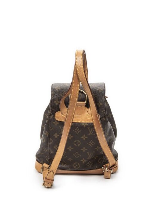 Louis Vuitton Montsouris Brown Monogram Canvas Shoulder Bag main image 6